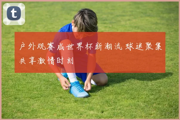 户外观赛成世界杯新潮流 球迷聚集共享激情时刻